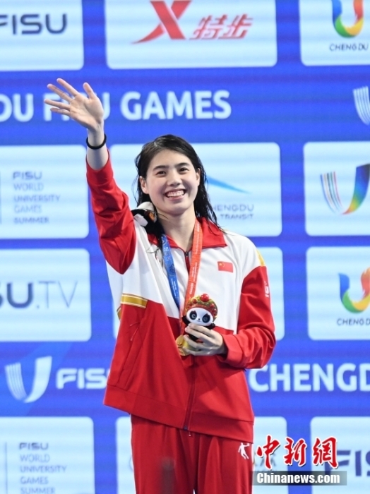 中国代表团成都大运会斩获36金创纪录 张雨霏覃