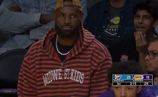 湖人三巨头伤退惨败雷霆，季后赛前遭遇重创